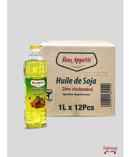 CARTON HUILE DE SOJA BON...
