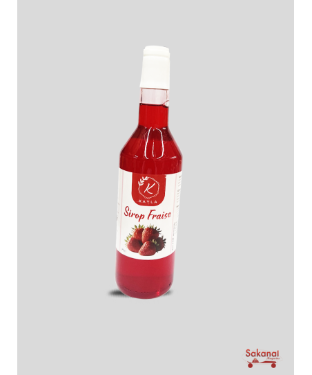 SIROP FRAISE KAYLA 750ML VERRE