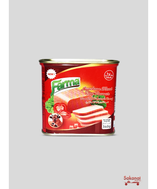 CONSERVE CORN BOEUF FARMA 340G