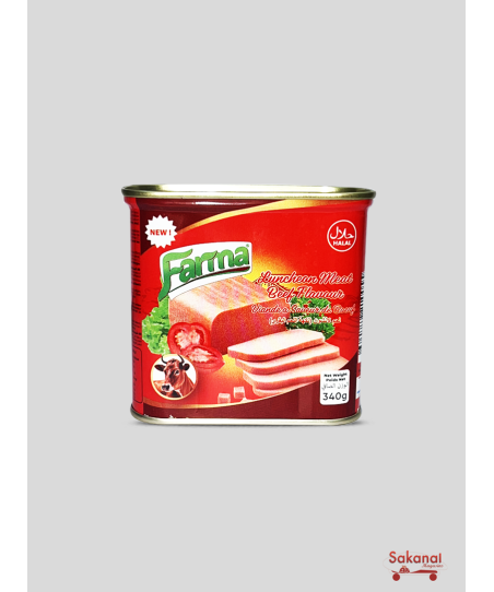 CONSERVE CORN BOEUF FARMA 340G