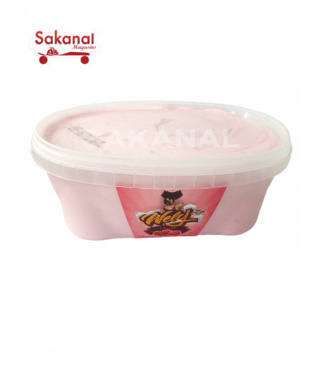 WELY GLACE  BOCAL FRAISE 1L