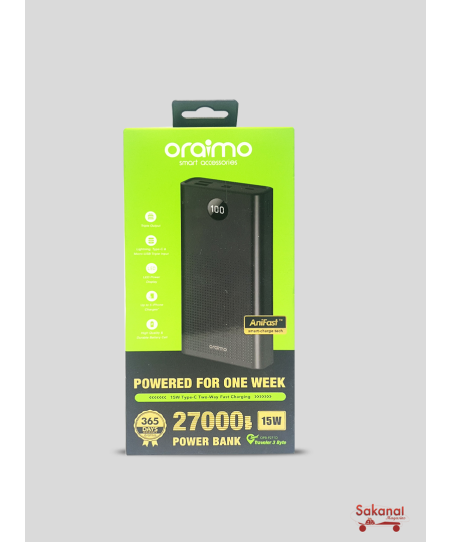 POWER BANK ORAIMO OPB-271D...