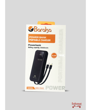 POWER BANK BARAKA 20000MAH...