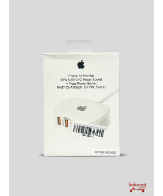 CHARGEUR TETE  IPHONE BLANC...