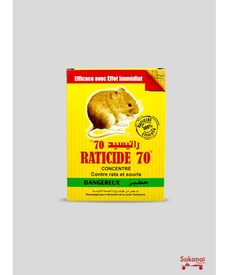 INSECTICIDE RATICIDE 70 