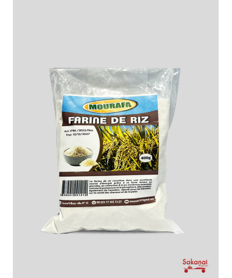 FARINE DE RIZ MOURAFA 400G