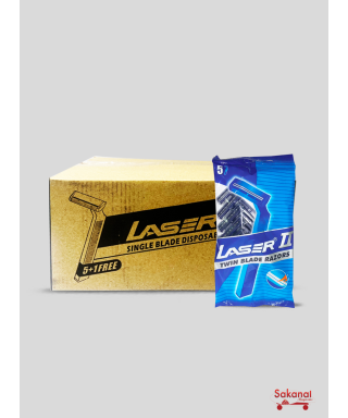 CARTON RASOIR BLEU LASER...