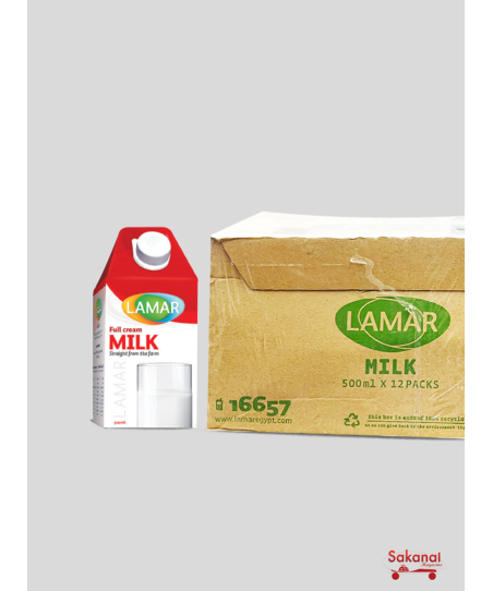 CARTON LAIT LAMAR BRIQUE...