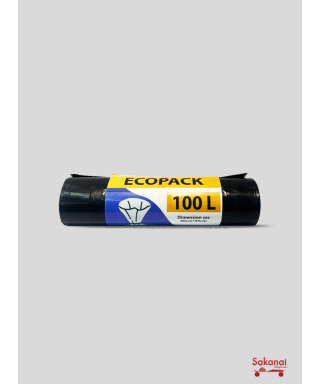 SAC POUBELLE ECOPACK+ 100L...