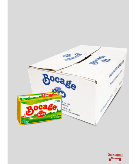 CARTON BEURRE BOCAGE 40X200G