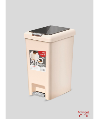 POUBELLE PEDALE PUSH G1850 20L