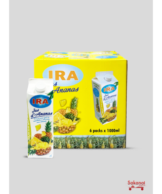 CARTON JUS D'ANANAS IRA...