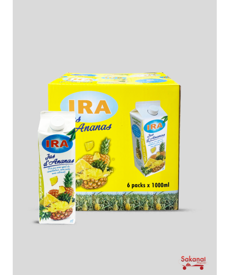 CARTON JUS D'ANANAS IRA...