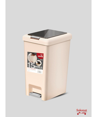 POUBELLE PEDALE PUSH G1840 15L
