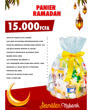 PANIER RAMADAN 15000