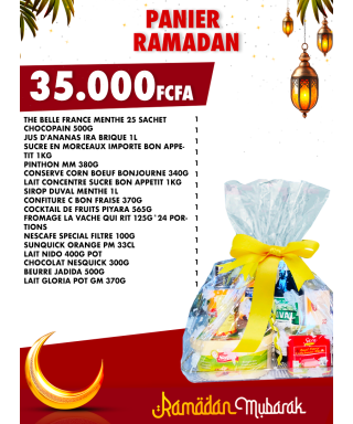 PANIER RAMADAN 35000