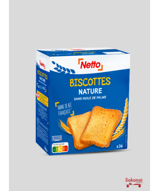BISCUIT BISCOTTES NETTO...