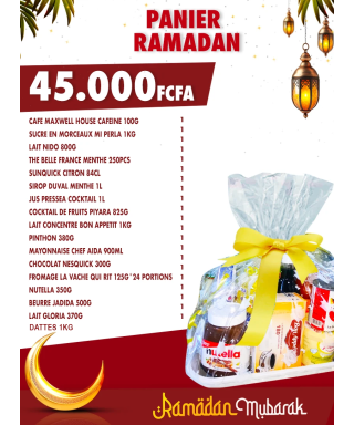 PANIER RAMADAN 45000