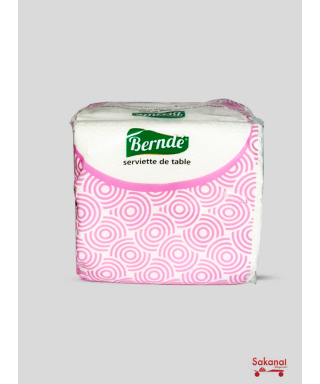 MOUCHOIR DE TABLE BLANC...