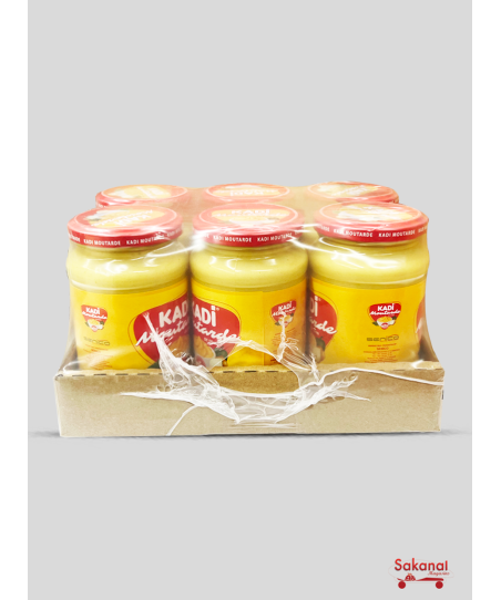 CARTON MOUTARDE KADI 6X370G