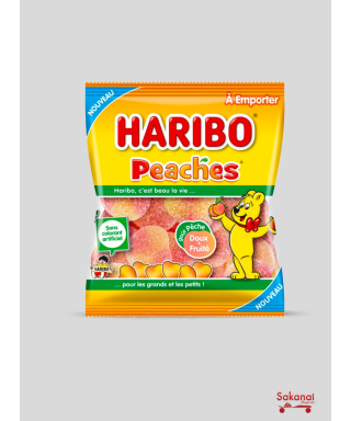 BONBON HARIBO PEACHES 120G