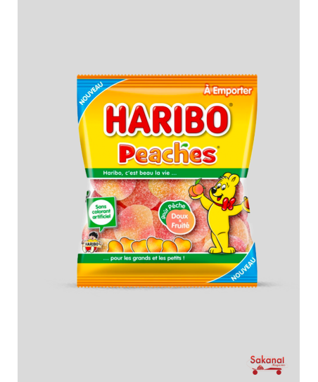 BONBON HARIBO PEACHES 120G