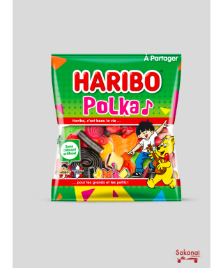 BONBON HARIBO POLKA 120G
