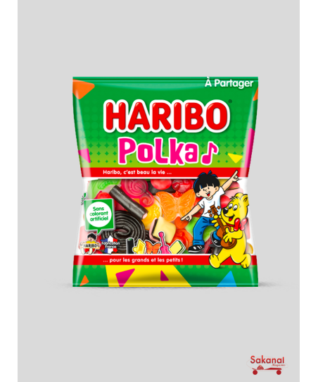 BONBON HARIBO POLKA 120G