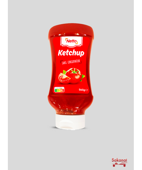 KETCHUP TOMATE NETTO  560G