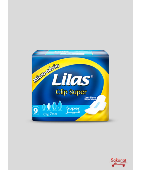 SERVIETTE HYGIENIQUE LILAS...