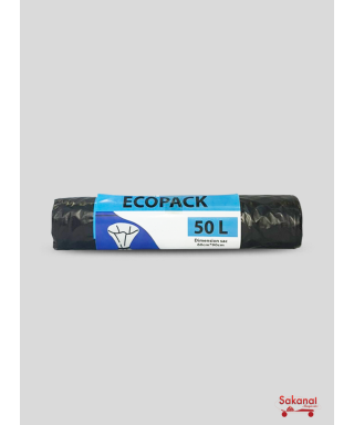 SAC POUBELLE ECOPACK+ 50L...