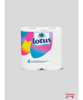 LOTUS PAPIER TOILETTE BLANC...