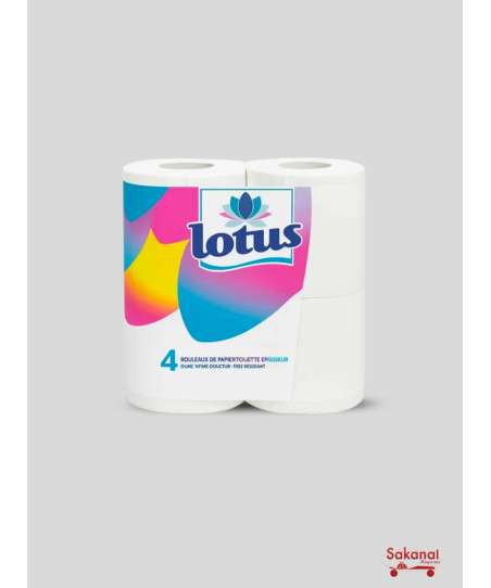 LOTUS PAPIER TOILETTE BLANC...