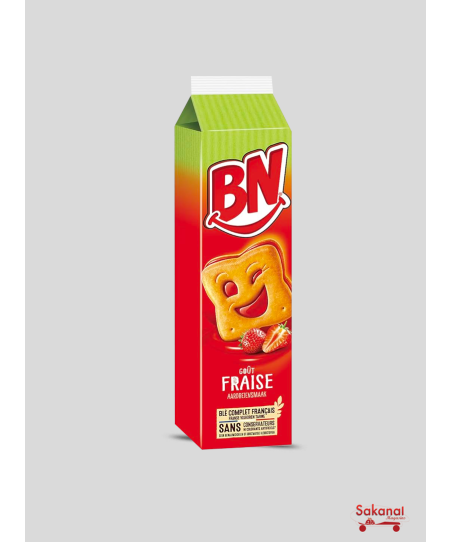 BISCUIT FOURRE BN FRAISE  285G
