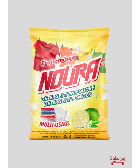 OMO EN POUDRE NOURA CITRON 5KG