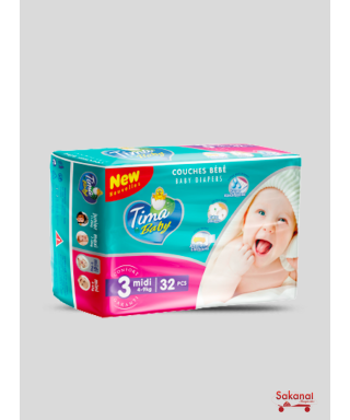 COUCHE BABY TIMA MEDIUM N?3...