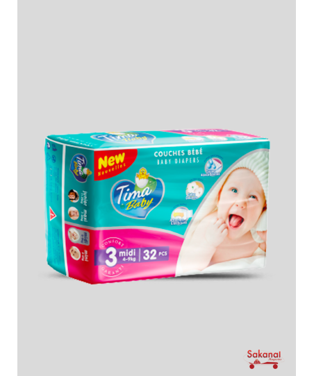 COUCHE BABY TIMA MEDIUM N?3...