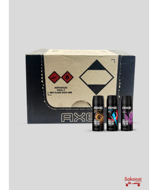 CARTON DEODORANT AXE 12* 150ML