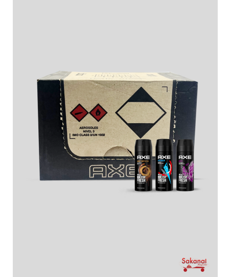 CARTON DEODORANT AXE 12* 150ML