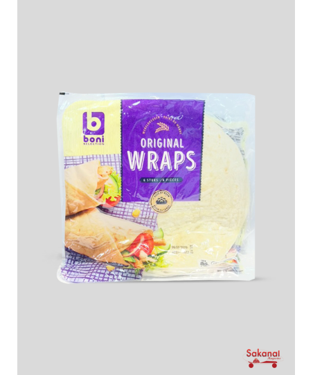 TORTILLAS BONI WRAPS  370G*...