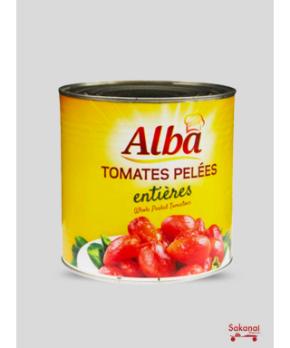 TOMATES  PELEES ENTIERS...