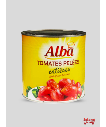 TOMATES  PELEES ENTIERS...