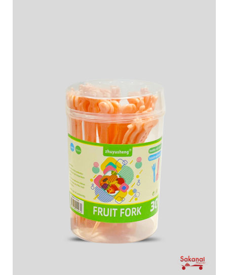 PIQUE FRUIT FORK  BOITE 30PCS