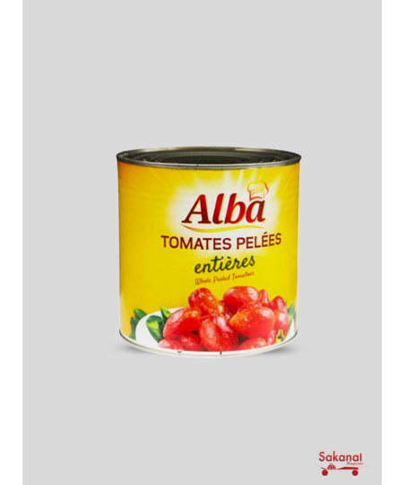 TOMATES  PELEES ENTIERS...