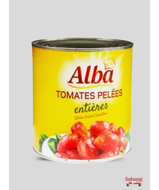 TOMATES  PELEES ENTIERS...