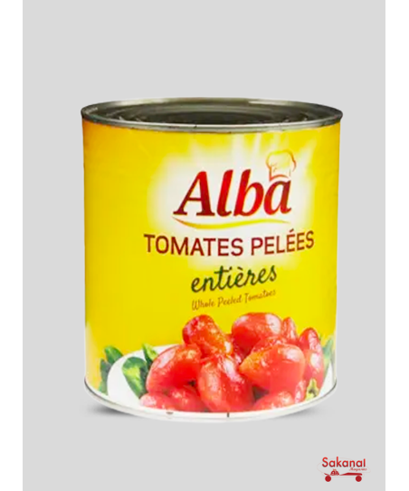 TOMATES  PELEES ENTIERS...