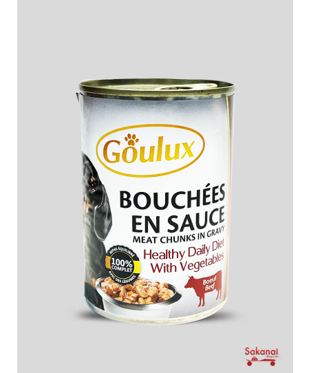 ALIMENT POUR CHIEN GOULUX...