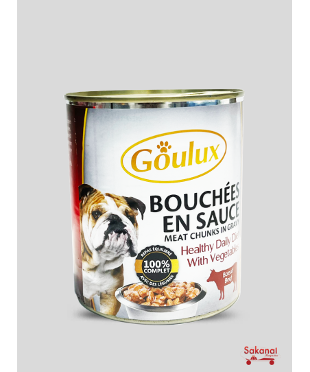 ALIMENT POUR CHIEN GOULUX...