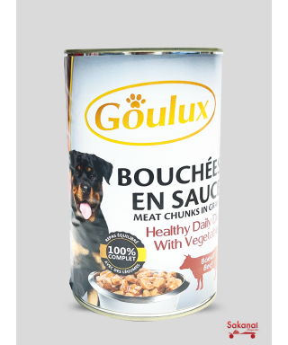 ALIMENT POUR CHIEN GOULUX...