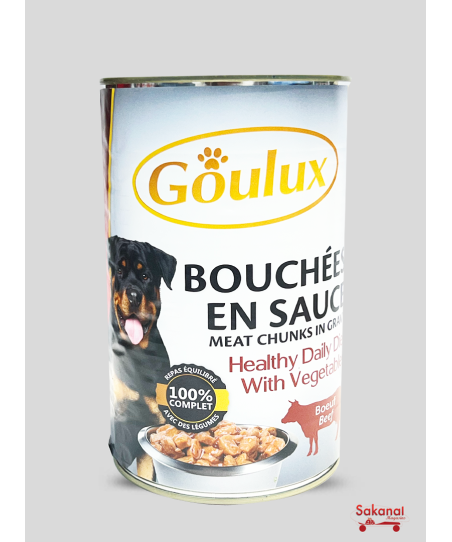 ALIMENT POUR CHIEN GOULUX...